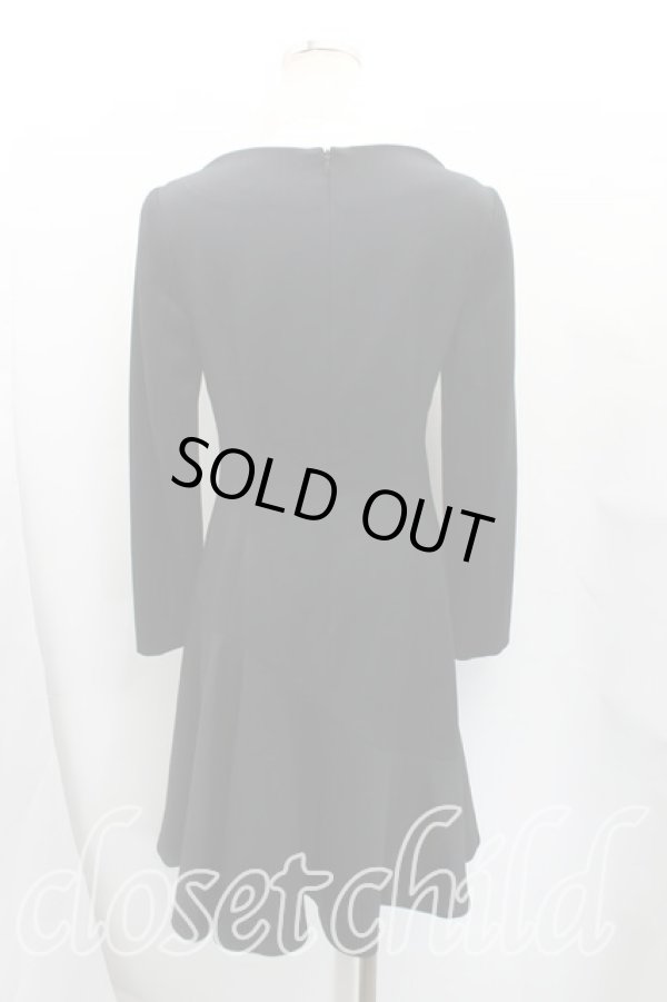 画像2: ヴィヴィアンウエストウッド 中古 / ウールワンピース 1(7号相当) 黒  H-25-10-26-032-op-IN-ZH (2)