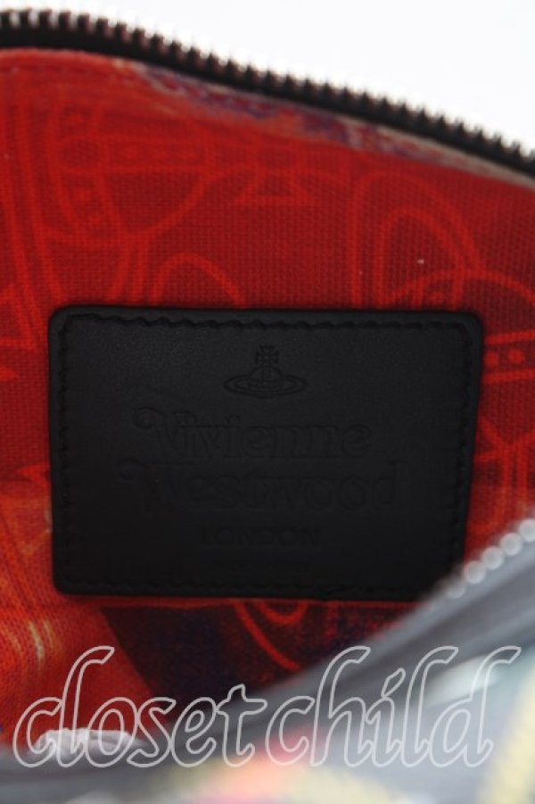 画像4: ヴィヴィアンウエストウッド 中古 / ダービーハンドバッグ  緑  H-25-10-26-035-ba-OD-ZH (4)