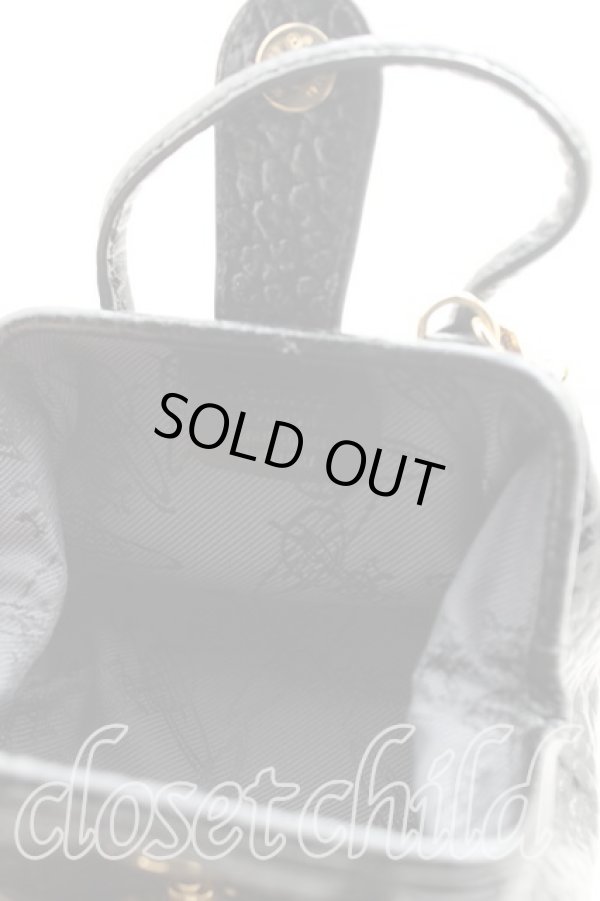 画像5: ヴィヴィアンウエストウッド 中古 / チェーンショルダーミニバッグ  黒  H-25-10-26-036-ba-IN-ZH (5)