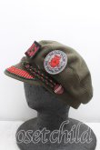 画像2: ヴィヴィアンウエストウッド 中古 / マルチワッペンピンキャスケット  カーキ  H-25-10-26-040-ha-IN-ZH (2)