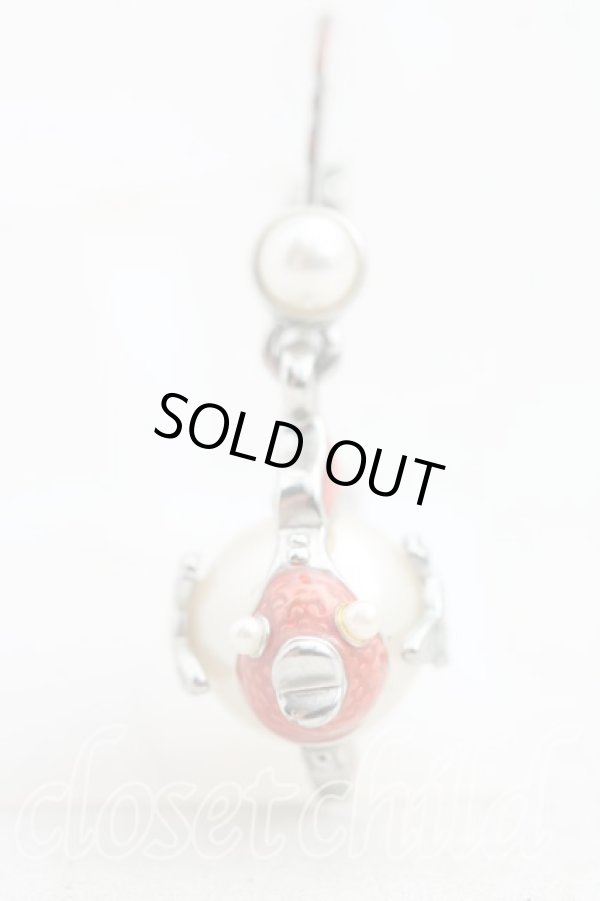 画像2: ヴィヴィアンウエストウッド 中古 / ゴールドフィッシュピアス（片耳）  シルバー  H-25-10-26-043-er-OD-ZH (2)