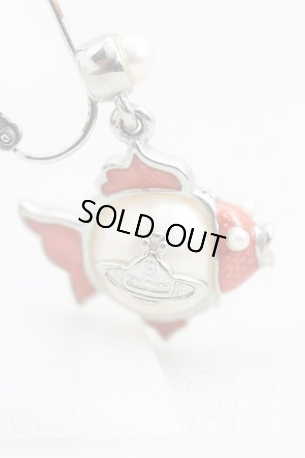 画像3: ヴィヴィアンウエストウッド 中古 / ゴールドフィッシュピアス（片耳）  シルバー  H-25-10-26-043-er-OD-ZH (3)