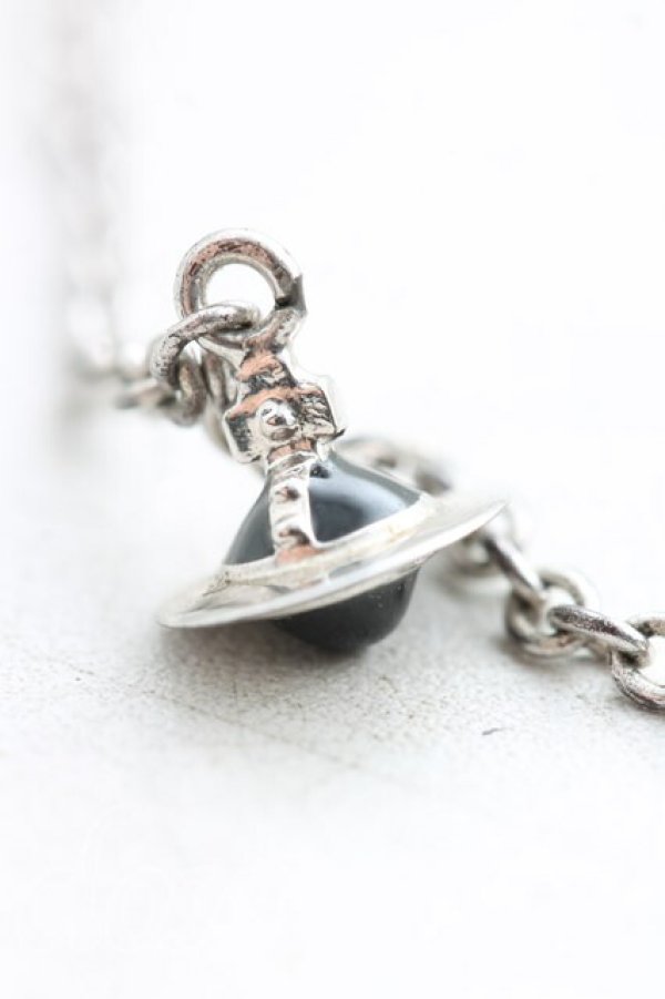 画像3: ヴィヴィアンウエストウッド 中古 / SLICED HEARTネックレス  赤x黒  H-25-10-26-045-nl-OD-ZH (3)