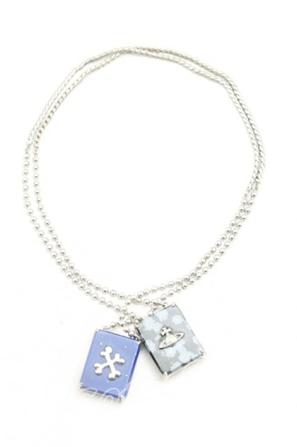 画像3: ヴィヴィアンウエストウッド 中古 / ペイガンネックレス  シルバー  H-25-10-26-046-nl-OD-ZH (3)