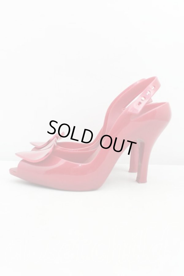 画像3: ヴィヴィアンウエストウッド×Melissa 中古 / Lady Dragon EU38(24〜24.5cm) 赤  H-25-10-26-048-sh-OD-ZH (3)