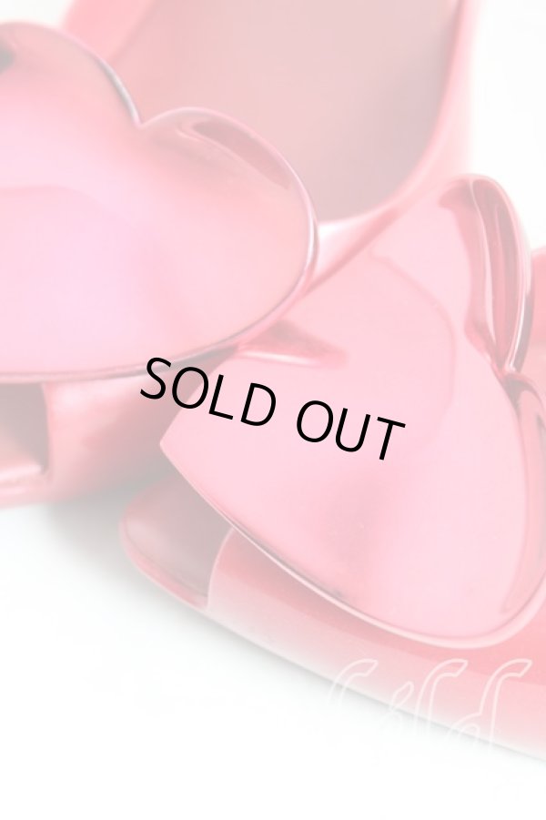 画像7: ヴィヴィアンウエストウッド×Melissa 中古 / Lady Dragon EU38(24〜24.5cm) 赤  H-25-10-26-048-sh-OD-ZH (7)