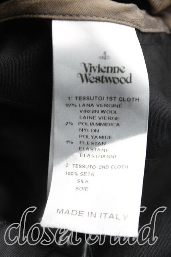 画像4: ヴィヴィアンウエストウッド 中古 / シルクショートパンツ UK8(7号相当) 黒  H-25-10-26-005-pa-IN-ZH (4)