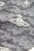 画像2: ヴィヴィアンウエストウッド 中古 / ラメオーブマフラー  灰  H-25-10-26-050-gd-OD-ZH (2)