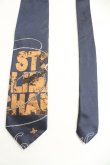 画像2: ヴィヴィアンウエストウッド MAN 中古 / STOP CLIMATE ネクタイ  紺  H-25-10-26-065-gd-OD-ZH (2)