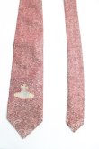 画像2: ヴィヴィアンウエストウッド MAN 中古 / ステッチオーブptネクタイ  茶  H-25-10-26-074-gd-OD-ZH (2)