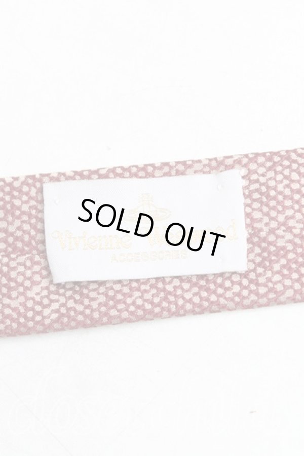 画像3: ヴィヴィアンウエストウッド MAN 中古 / ステッチオーブptネクタイ  茶  H-25-10-26-074-gd-OD-ZH (3)