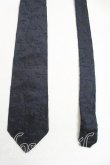 画像2: ヴィヴィアンウエストウッド MAN 中古 / オーブステッチネクタイ  黒  H-25-10-26-080-gd-OD-ZH (2)
