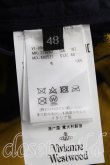 画像4: ヴィヴィアンウエストウッド 中古 / 総柄パンツ 48(メンズL相当) 紺x黄色  H-25-10-26-007-pa-OD-ZH (4)