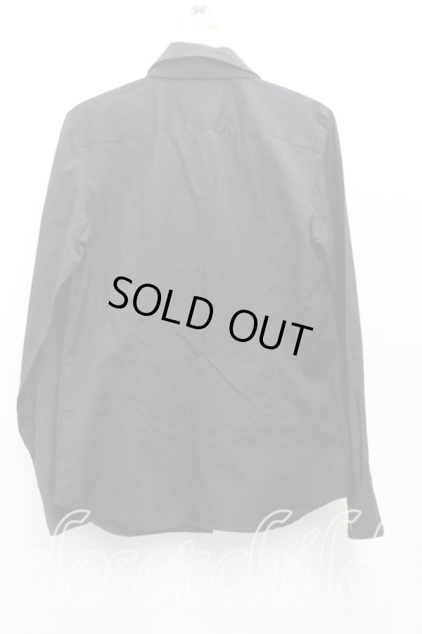 画像2: ヴィヴィアンウエストウッド 中古 / ナポレオンタイフロントシャツ 2(9号) 黒  H-25-10-26-009-bl-OD-ZH (2)