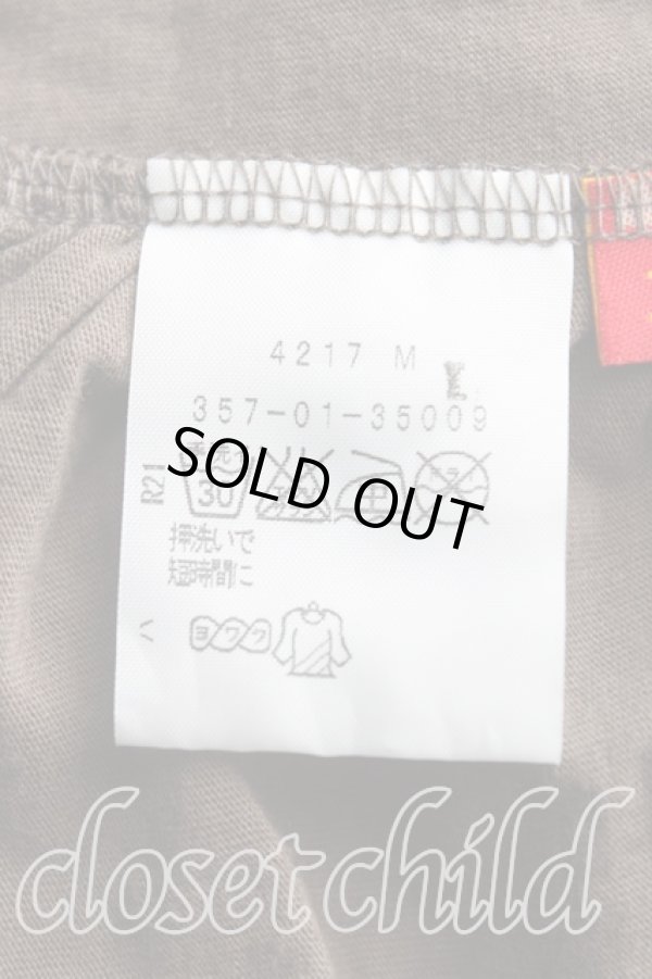 画像4: ヴィヴィアンウエストウッド 中古 / ネックレスpt半袖カットソー 3(11号相当) 茶  H-25-10-26-015-ts-IN-ZH (4)