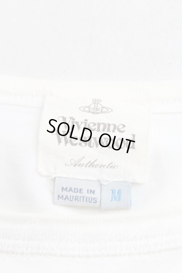 画像3: ヴィヴィアンウエストウッド MAN 中古 / スカルptTシャツ M 白  H-25-10-26-016-ts-IN-ZH (3)