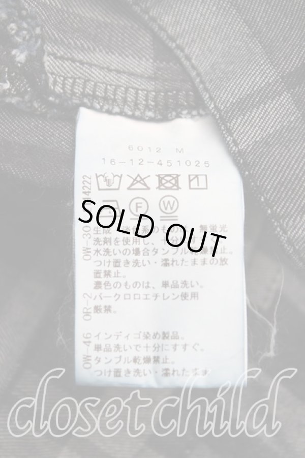 画像4: ヴィヴィアンウエストウッド 中古 / タータンチェックデニムジャケット 00（ワンサイズ） インディゴ  H-25-11-02-002-jc-OD-ZH (4)