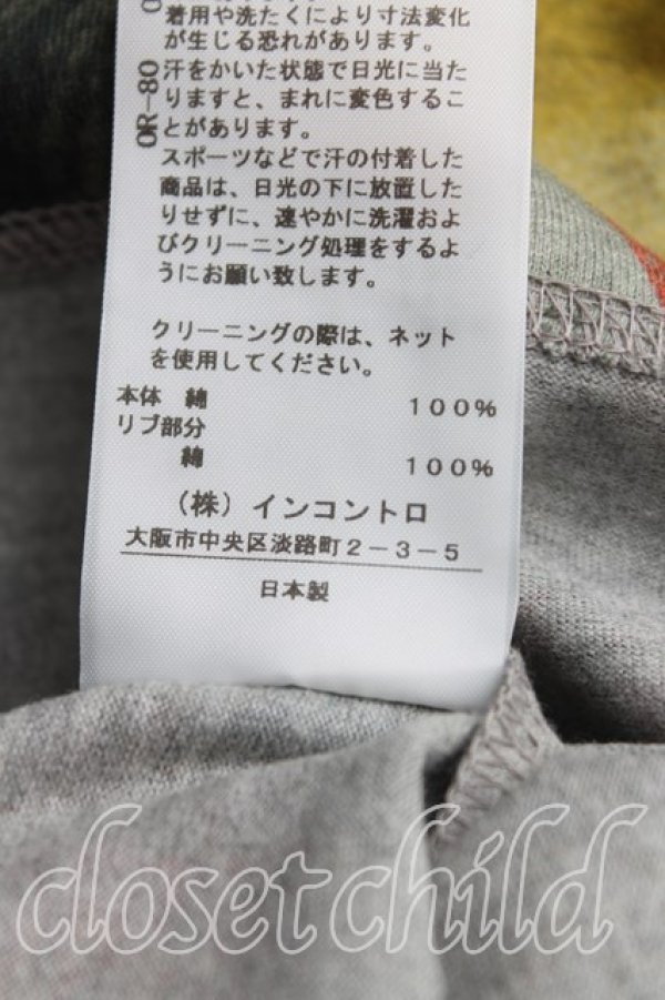 画像5: ヴィヴィアンウエストウッド 中古 / THE BIG ONEリラックスTシャツ 44(メンズ相当) 灰×マルチ  H-25-11-02-020-ts-IN-ZH (5)