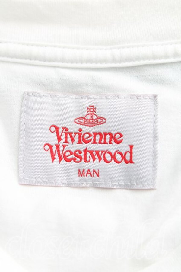 画像3: ヴィヴィアンウエストウッド MAN 中古 / PEEK ORBTシャツ 48(メンズL相当) 白  H-25-11-02-035-ts-OD-ZH (3)