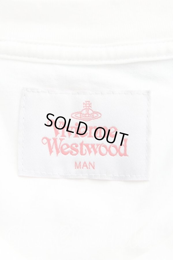 画像3: ヴィヴィアンウエストウッド MAN 中古 / PEEK ORBTシャツ 48（メンズL相当） 白  H-25-11-02-035-ts-OD-ZH (3)