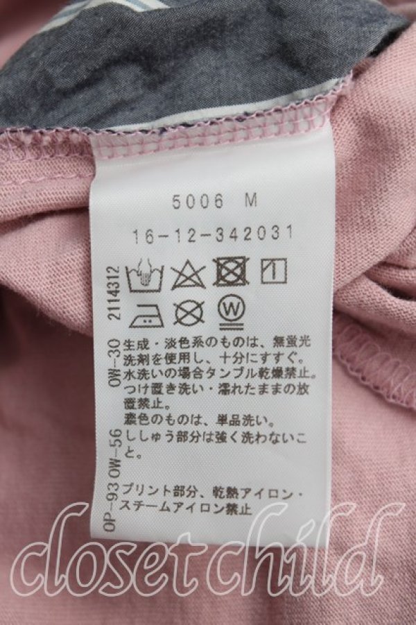 画像4: ヴィヴィアンウエストウッド 中古 / ツインイーグルカットソー 00(ワンサイズ) ピンクx灰  H-25-11-02-038-to-OD-ZH (4)