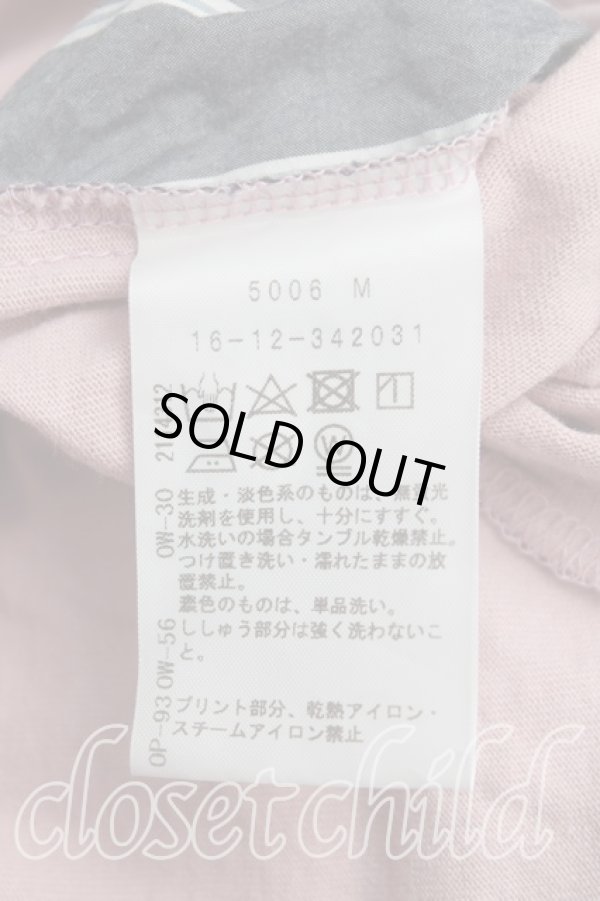 画像4: ヴィヴィアンウエストウッド 中古 / ツインイーグルカットソー 00（ワンサイズ） ピンクｘ灰  H-25-11-02-038-to-OD-ZH (4)