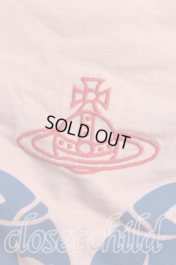 画像6: ヴィヴィアンウエストウッド 中古 / ツインイーグルカットソー 00（ワンサイズ） ピンクｘ灰  H-25-11-02-038-to-OD-ZH (6)