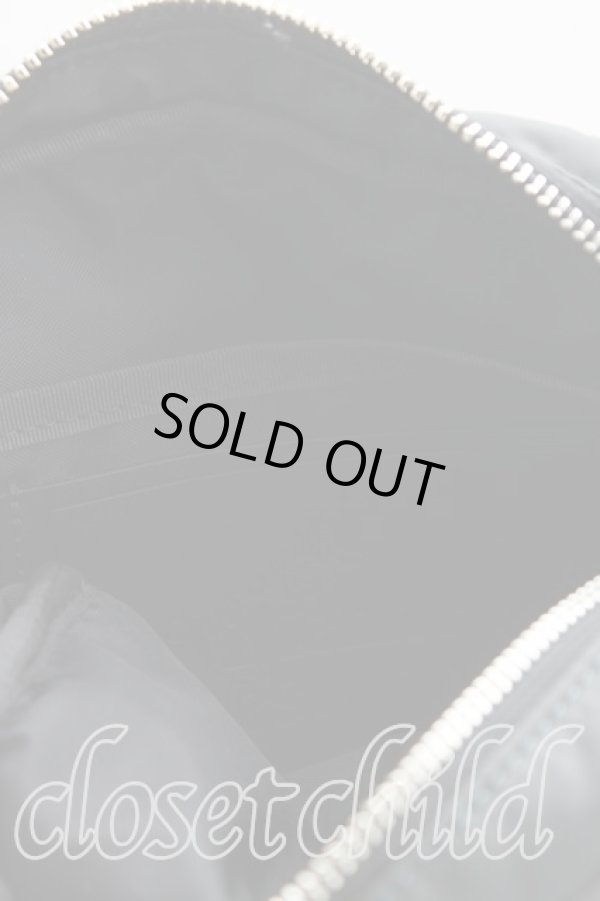 画像5: ヴィヴィアンウエストウッド 中古 / エナメルオーブナイロンショルダーバッグ  黒  H-25-11-02-040-ba-IN-ZH (5)