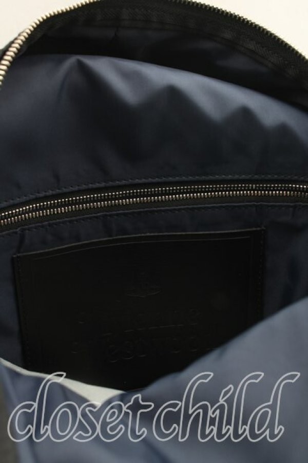 画像4: ヴィヴィアンウエストウッド 中古 / シューティングスターリュックサック  黒  H-25-11-02-043-ba-IN-ZH (4)