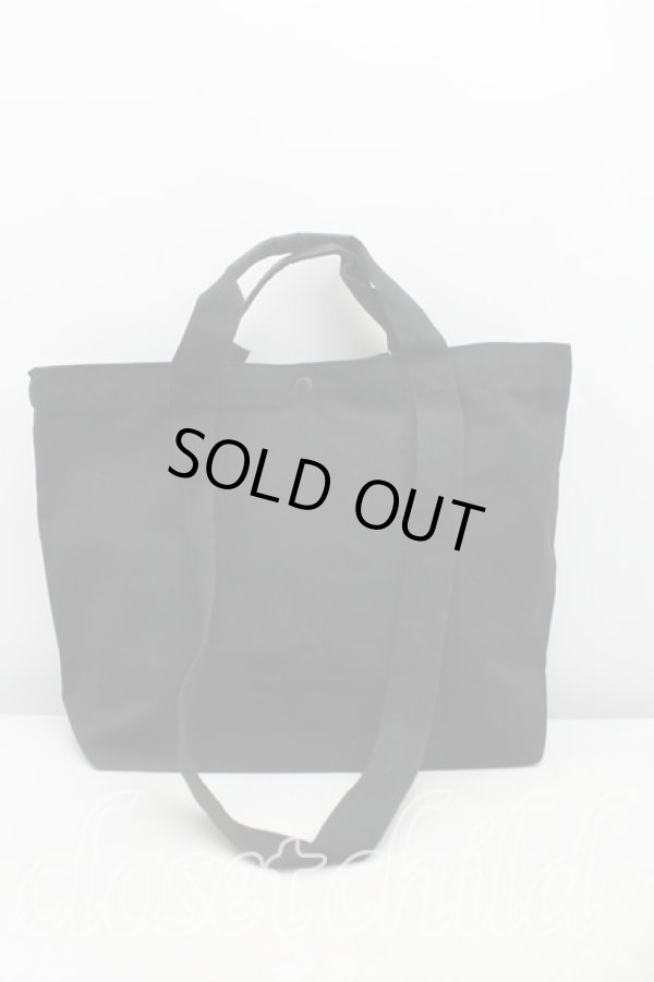 画像2: ANGLOMANIA 中古 / カットラスオーブptトートバッグ  黒  H-25-11-02-044-ba-IN-ZH (2)