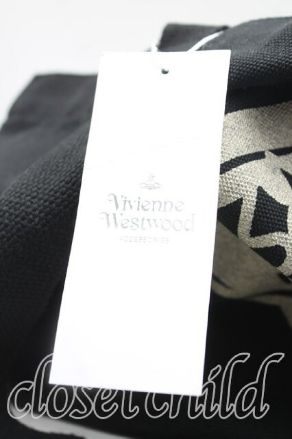 画像5: ANGLOMANIA 中古 / カットラスオーブptトートバッグ  黒  H-25-11-02-044-ba-IN-ZH (5)