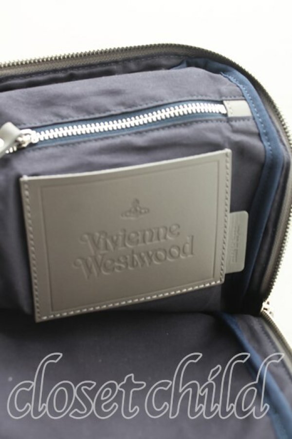 画像5: ヴィヴィアンウエストウッド 中古 / ラインオーブ総柄ボディバッグ  カーキ  H-25-11-02-046-ba-IN-ZH (5)