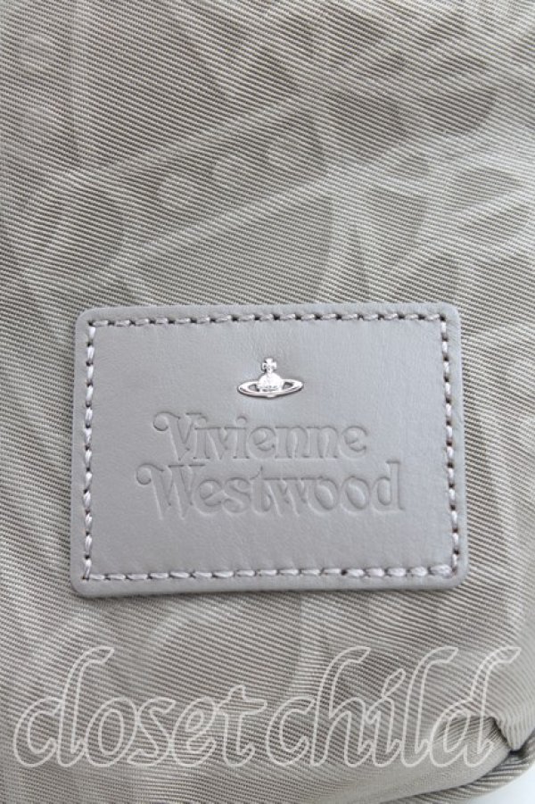 画像6: ヴィヴィアンウエストウッド 中古 / ラインオーブ総柄ボディバッグ  カーキ  H-25-11-02-046-ba-IN-ZH (6)