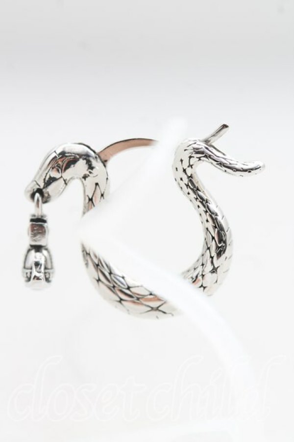 画像3: ヴィヴィアンウエストウッド MAN 中古 / ALBANE SMALL SINGLEイヤリング  シルバー  H-25-11-02-048-er-IN-ZH (3)