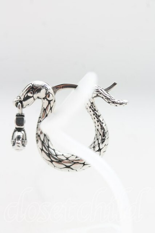 画像3: ヴィヴィアンウエストウッド MAN 中古 / ALBANE SMALL SINGLEイヤリング  シルバー  H-25-11-02-049-er-IN-ZH (3)