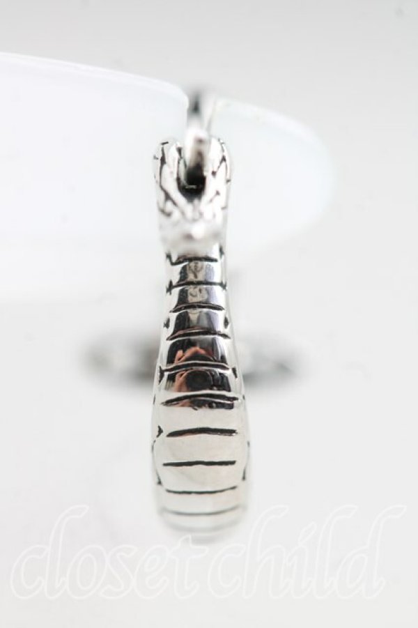 画像4: ヴィヴィアンウエストウッド MAN 中古 / ALBANE SMALL SINGLEイヤリング  シルバー  H-25-11-02-049-er-IN-ZH (4)