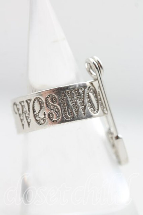 画像3: ヴィヴィアンウエストウッド 中古 / VERNON RING L(13号相当) シルバー  H-25-11-02-050-er-IN-ZH (3)
