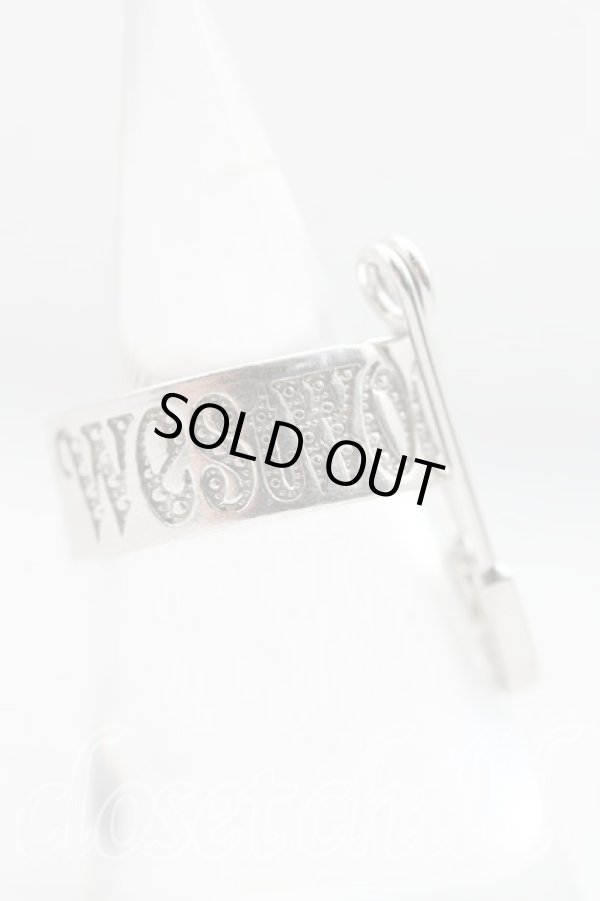 画像3: ヴィヴィアンウエストウッド 中古 / VERNON RING L(13号相当) シルバー  H-25-11-02-050-er-IN-ZH (3)