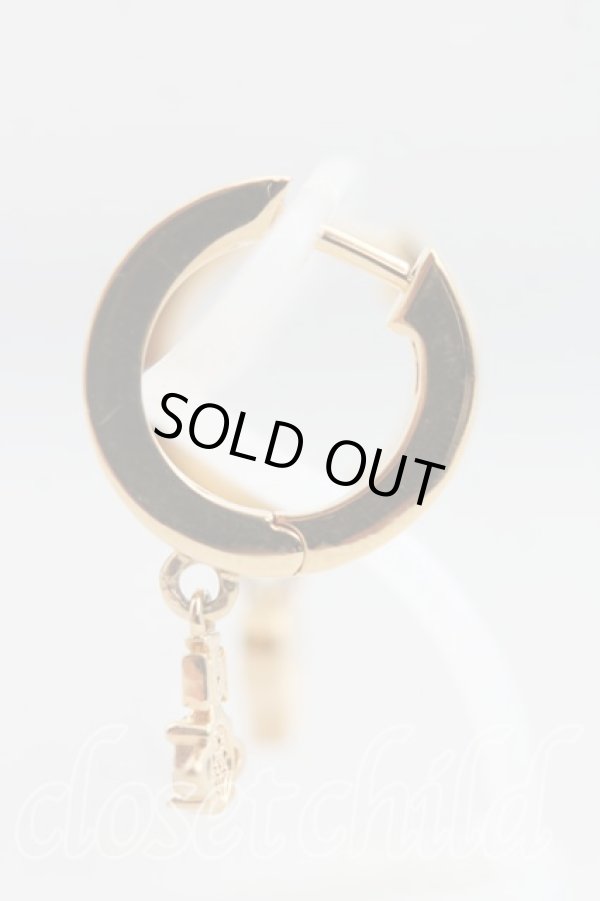 画像2: ヴィヴィアンウエストウッド 中古 / ブランディータフープピアス  ゴールド  H-25-11-02-051-er-IN-ZH (2)