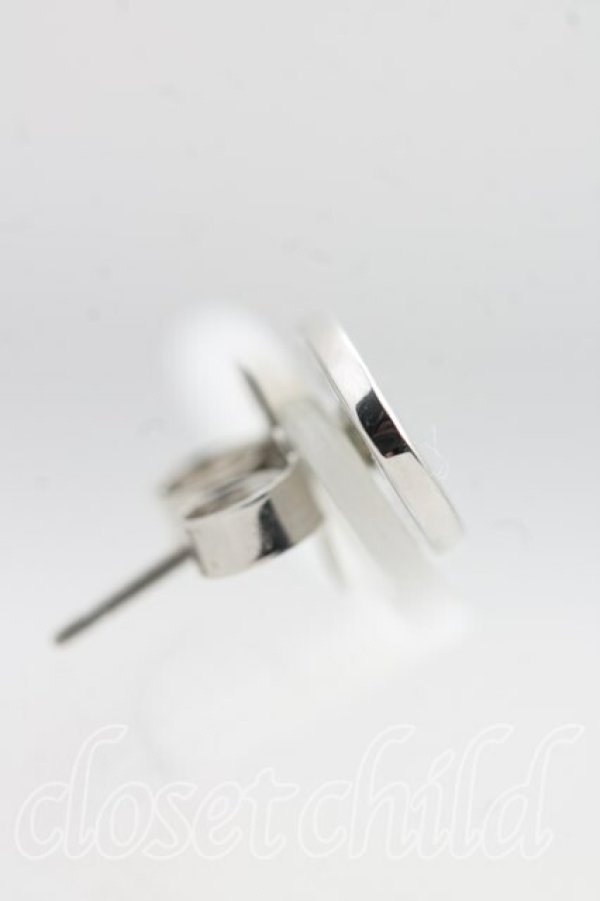 画像2: ヴィヴィアンウエストウッド 中古 / MAN TAG ピアス  シルバー  H-25-11-02-053-er-IN-ZH (2)