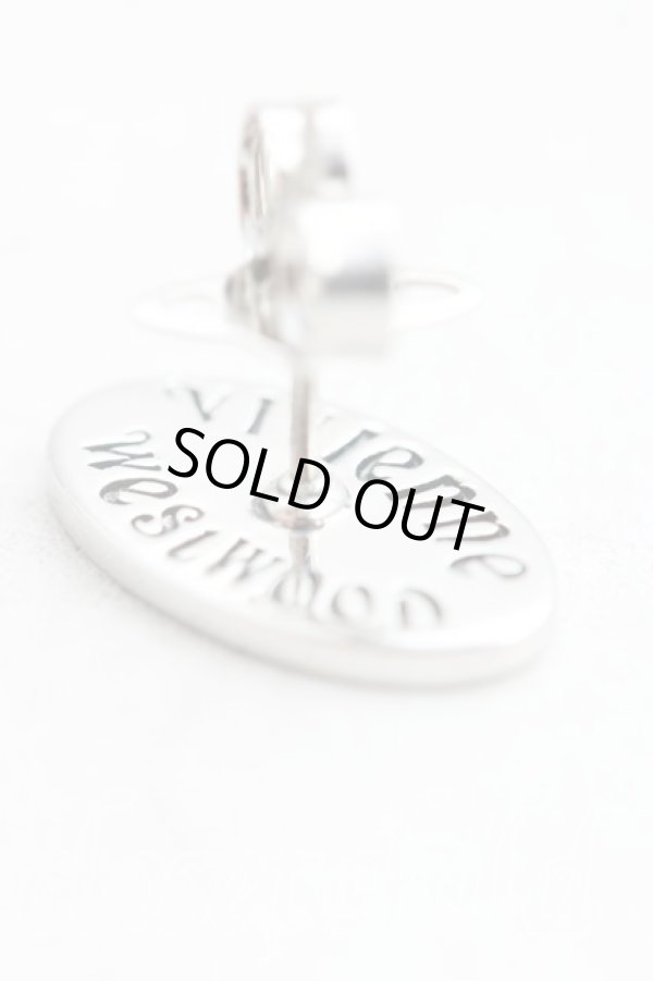 画像4: ヴィヴィアンウエストウッド 中古 / MAN TAG ピアス  シルバー  H-25-11-02-053-er-IN-ZH (4)