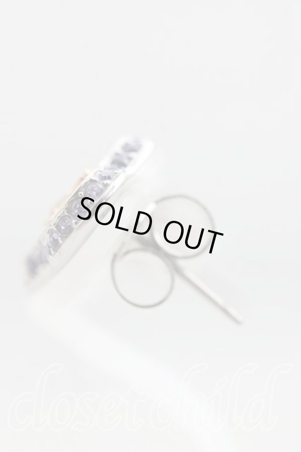 画像2: ヴィヴィアンウエストウッド 中古 / PETRA ピアス  シルバー×緑  H-25-11-02-054-er-IN-ZH (2)