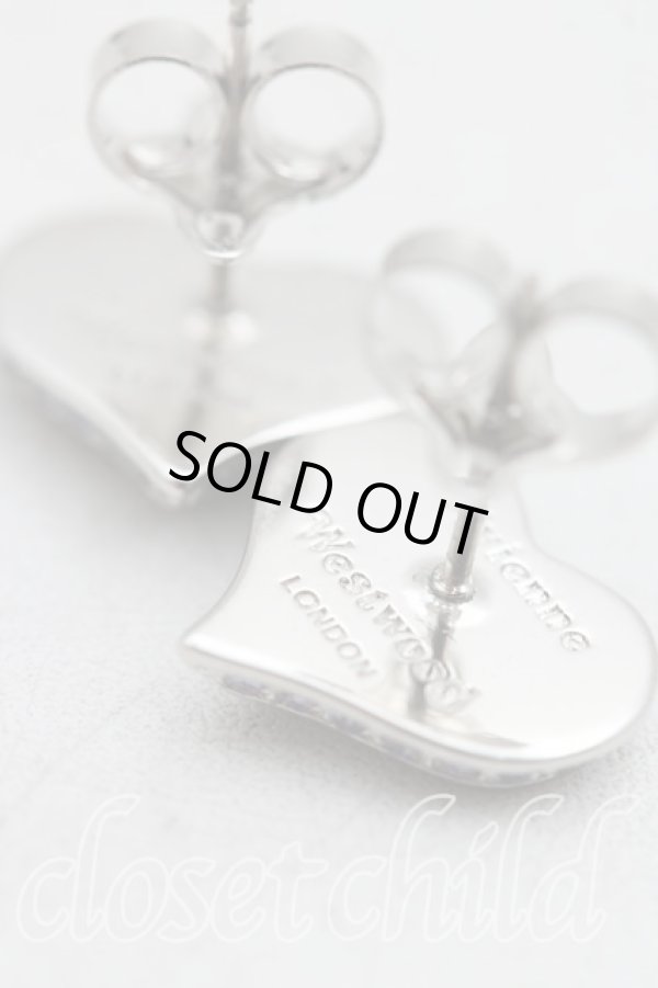 画像4: ヴィヴィアンウエストウッド 中古 / PETRA ピアス  シルバー×緑  H-25-11-02-054-er-IN-ZH (4)