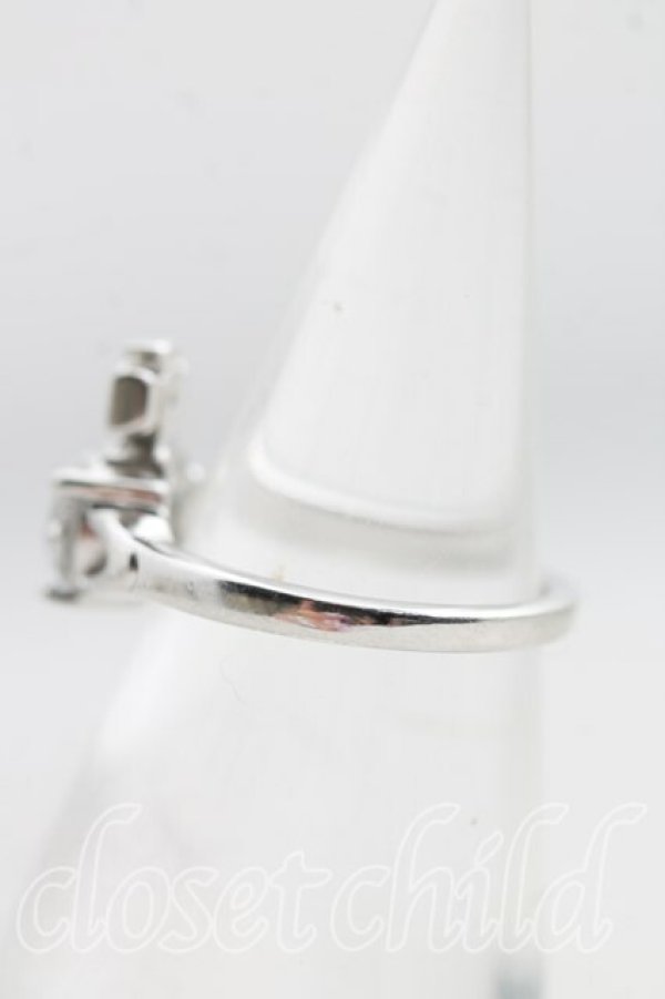画像2: ヴィヴィアンウエストウッド 中古 / REINA PETITE RING XXS(5号相当) シルバー  H-25-11-02-056-rg-IN-ZH (2)