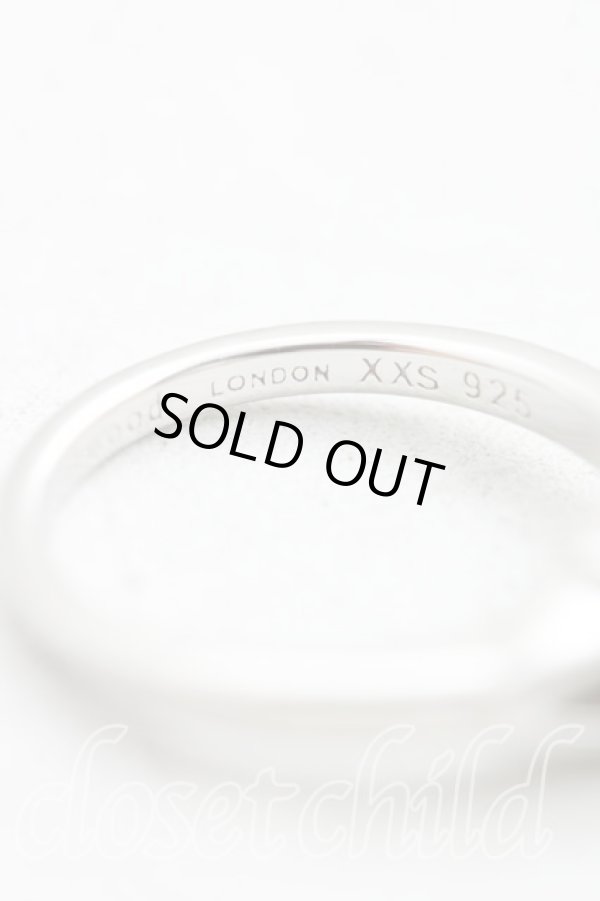 画像6: ヴィヴィアンウエストウッド 中古 / REINA PETITE RING XXS(5号相当) シルバー  H-25-11-02-056-rg-IN-ZH (6)