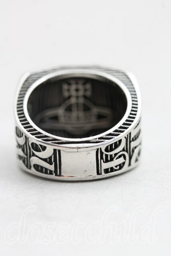 画像4: ヴィヴィアンウエストウッド 中古 / ザガリアリング M(14号相当) シルバー  H-25-11-02-057-rg-OD-ZH (4)