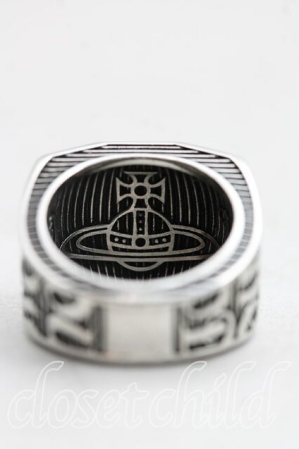 画像5: ヴィヴィアンウエストウッド 中古 / ザガリアリング M(14号相当) シルバー  H-25-11-02-057-rg-OD-ZH (5)