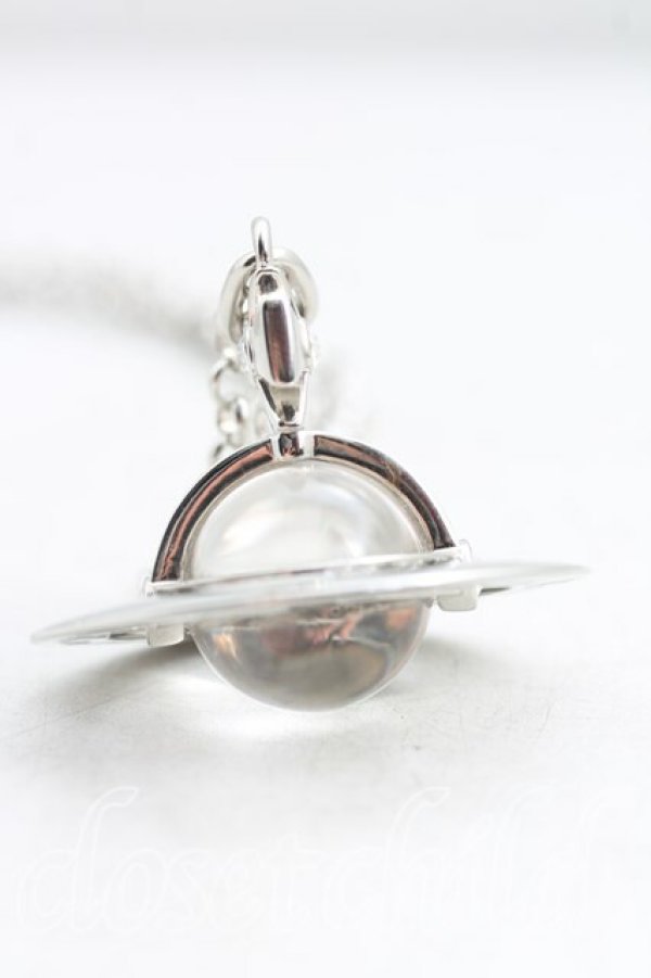 画像2: ヴィヴィアンウエストウッド 中古 / スモールオーブネックレス  シルバー  H-25-11-02-059-nl-OD-ZH (2)