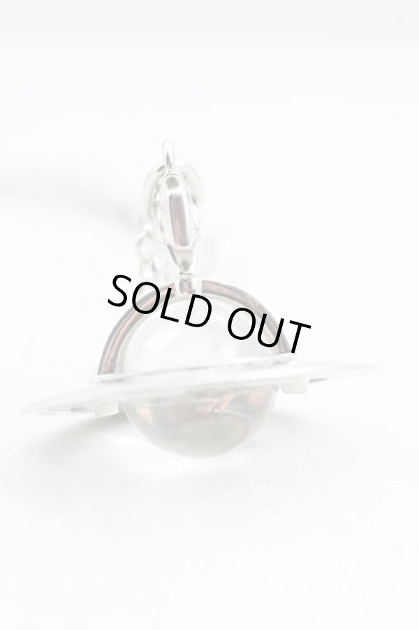 画像2: ヴィヴィアンウエストウッド 中古 / スモールオーブネックレス  シルバー  H-25-11-02-059-nl-OD-ZH (2)