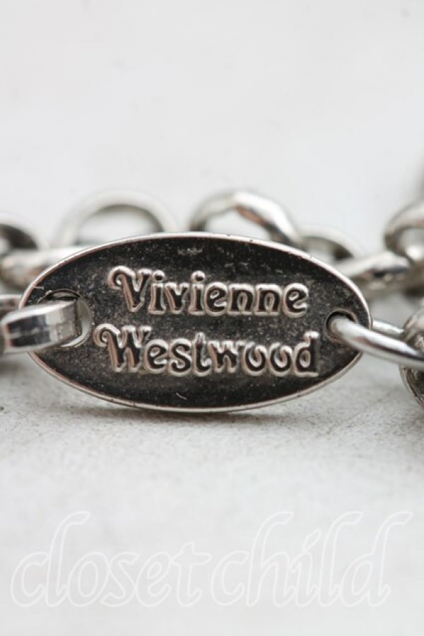 画像4: ヴィヴィアンウエストウッド 中古 / スモールオーブネックレス  シルバー  H-25-11-02-059-nl-OD-ZH (4)